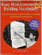 Easy Mini-Lessons for Building Vocabulary